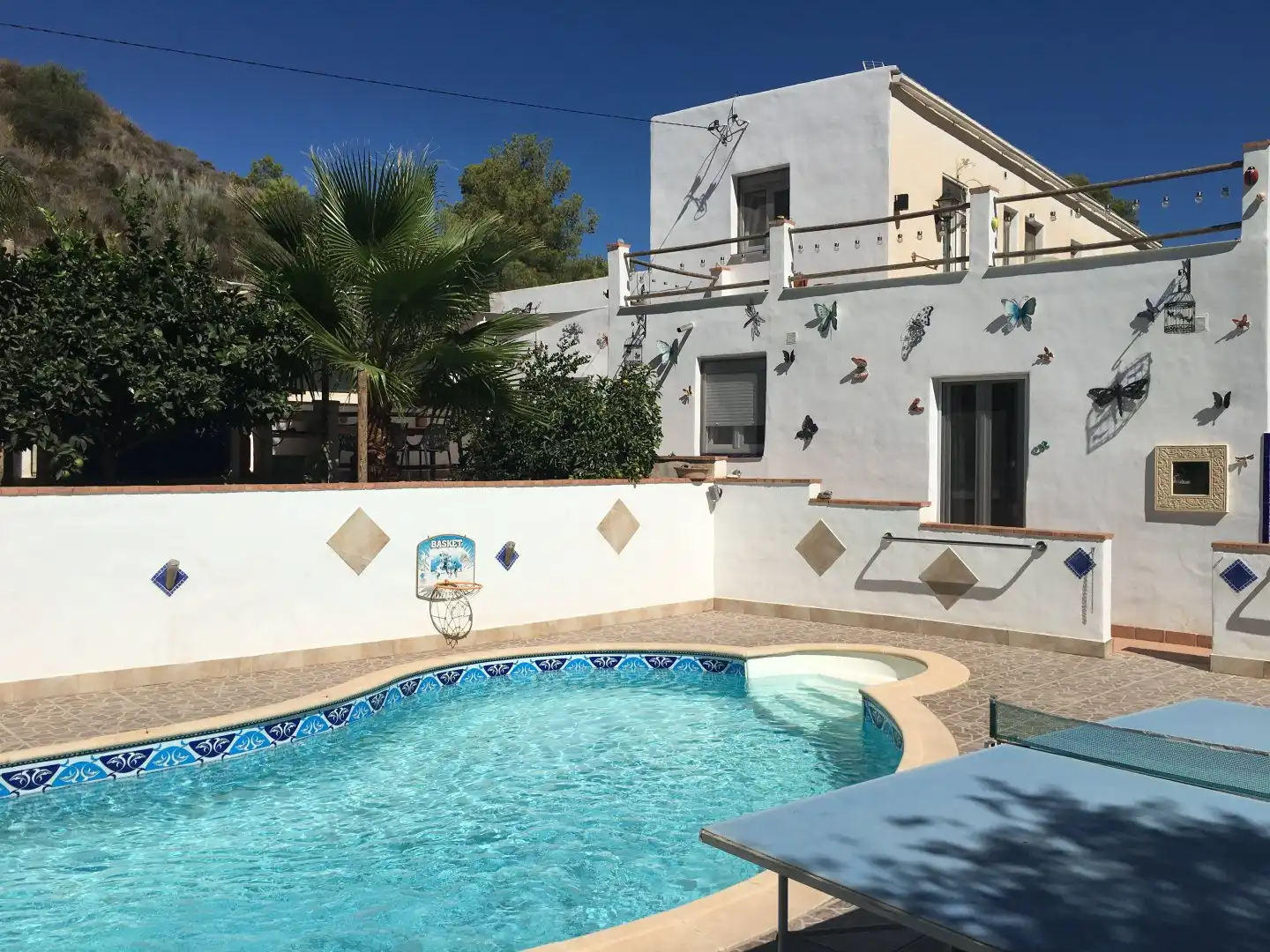 Piscina de Finca rústica en venta en Vélez de Benaudalla con Aire acondicionado, Calefacción y Terraza