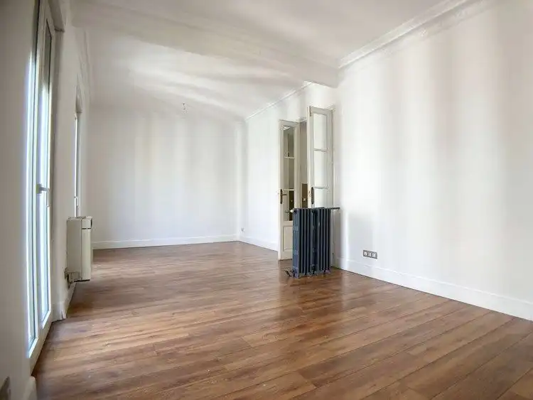 Sala de estar de Piso de alquiler en Madrid con Aire acondicionado, Calefacción y Parquet
