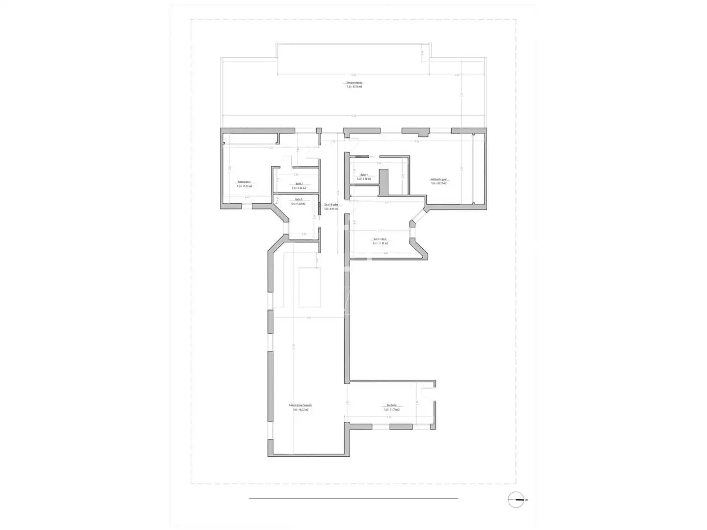 Attic for sale in Madrid  with Air Conditioner, Heating and Terrace