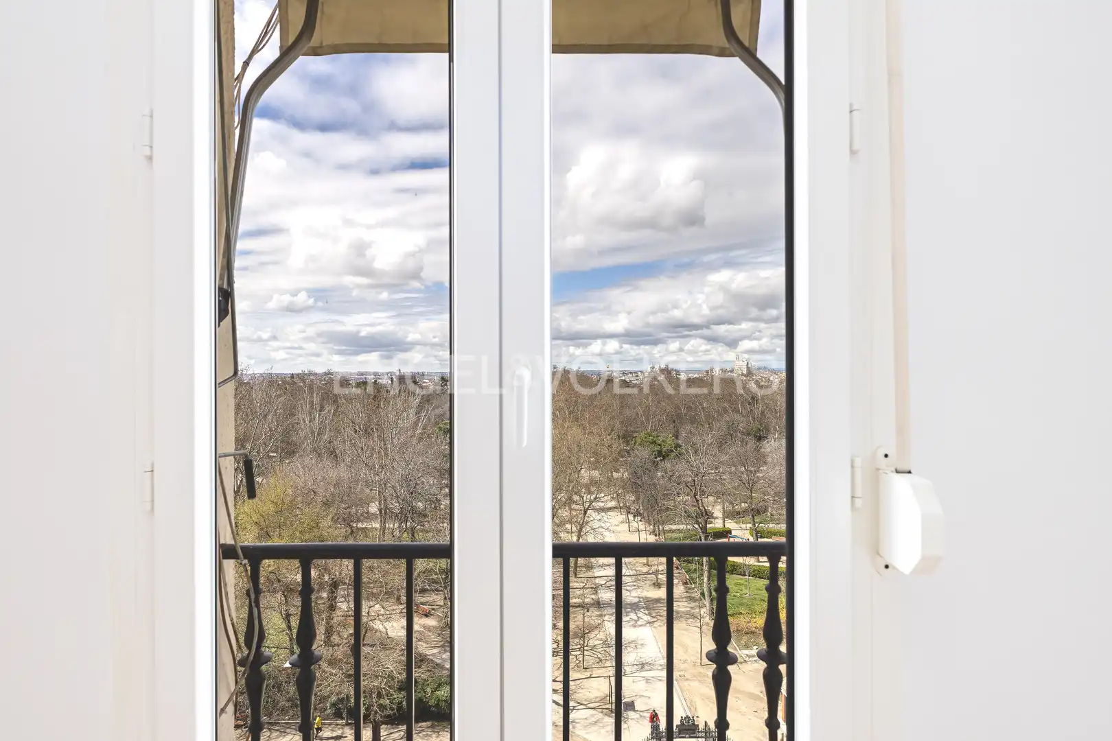 Terrasse von Wohnung zur Miete in Madrid mit Klimaanlage, Heizung und Parkett