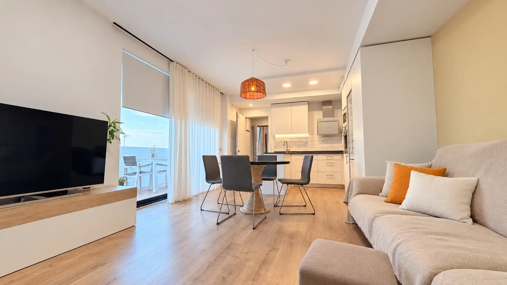 Sala de estar de Ático en venta en Barcelona con Aire acondicionado, Terraza y Balcón
