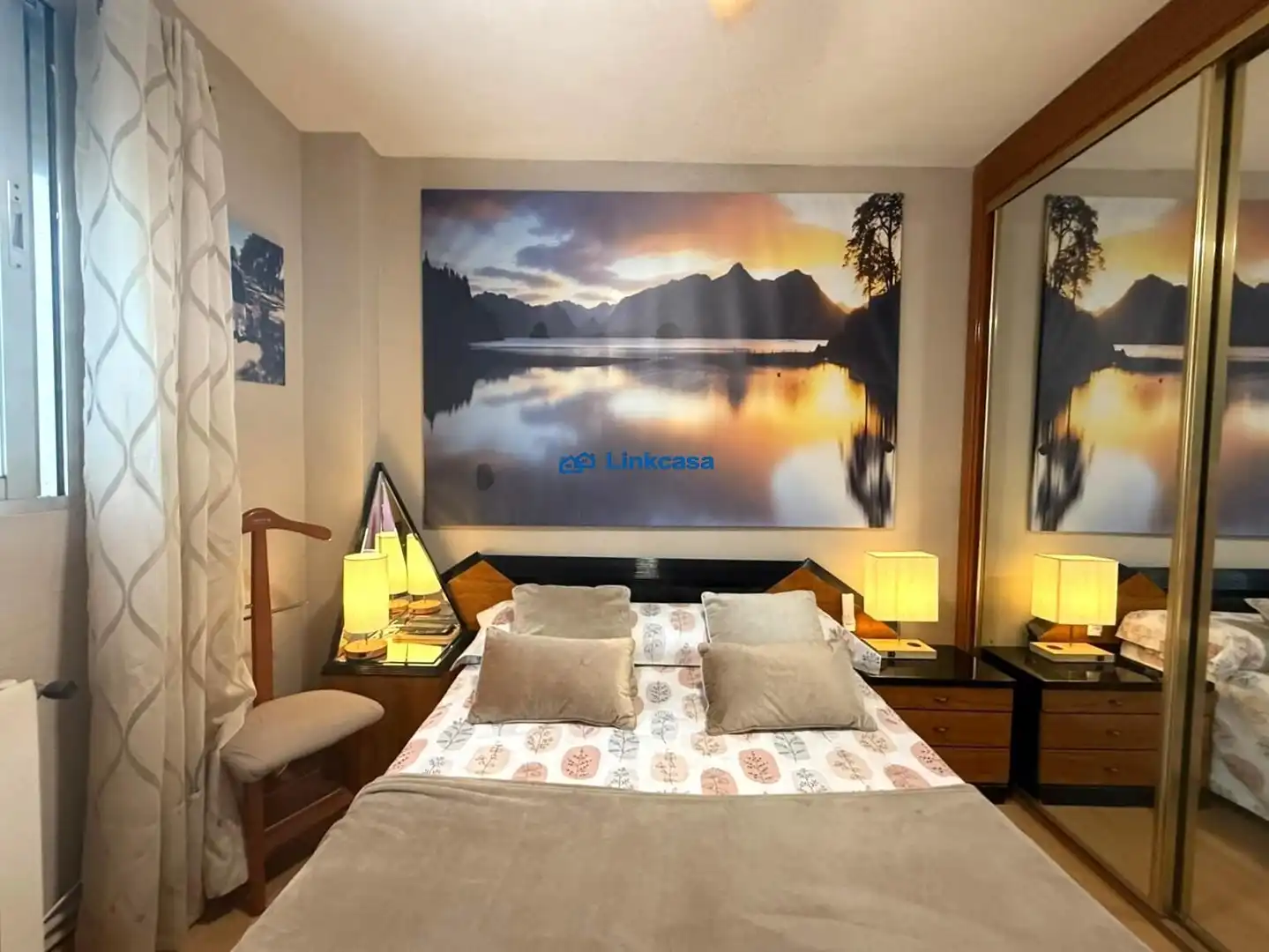 Bedroom of Flat for sale in Madrid  with Air Conditioner, Heating and Private garden