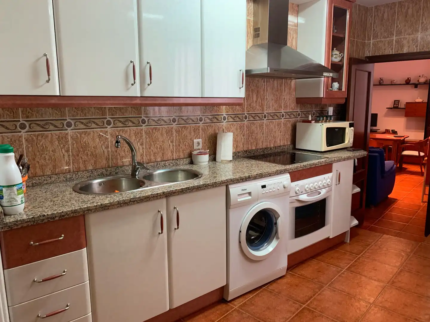 Cocina de Casa o chalet en venta en Trasierra con Aire acondicionado, Horno y Lavadora