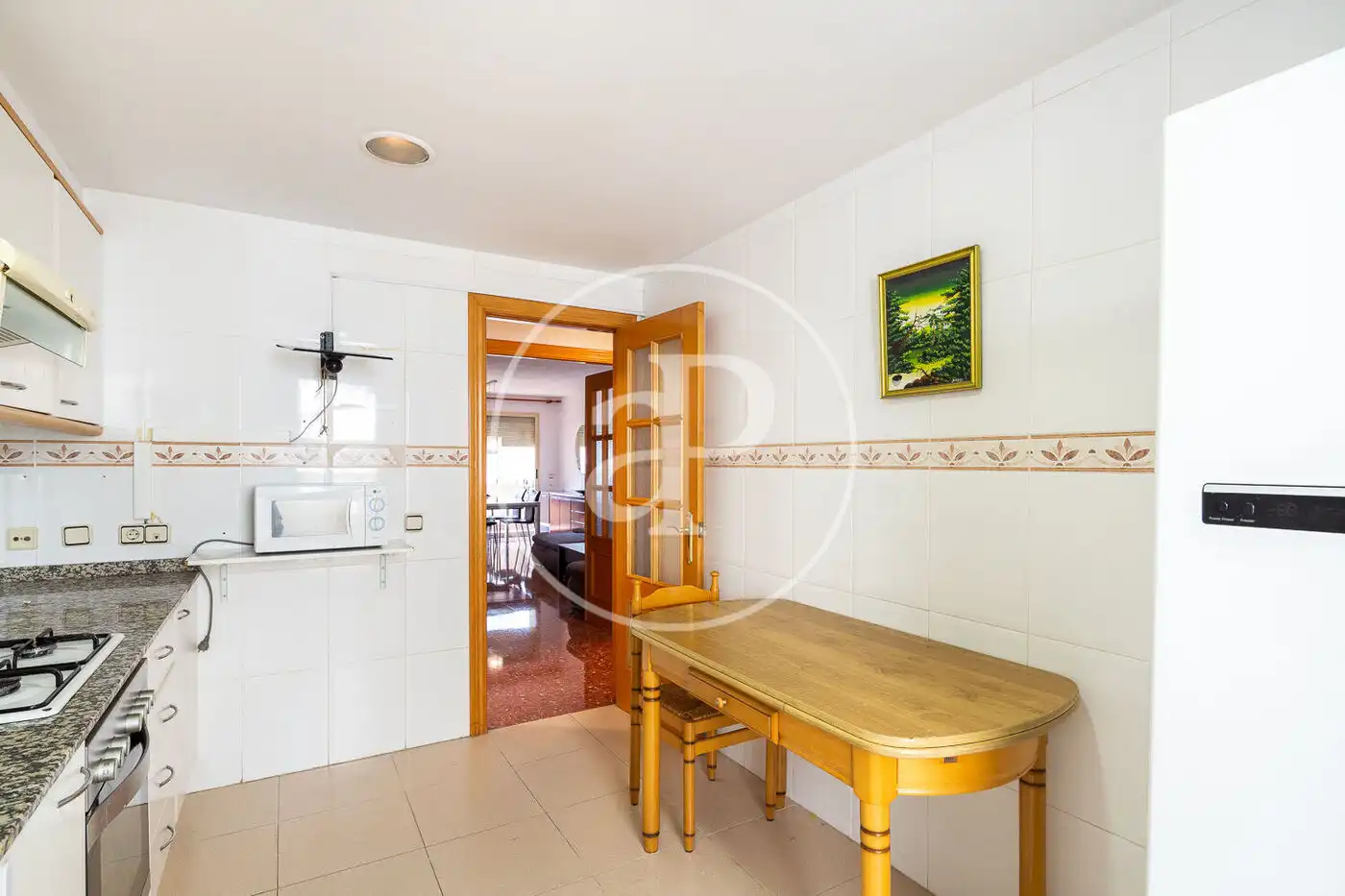 Cocina de Piso de alquiler en Valencia con Aire acondicionado, Calefacción y Amueblado