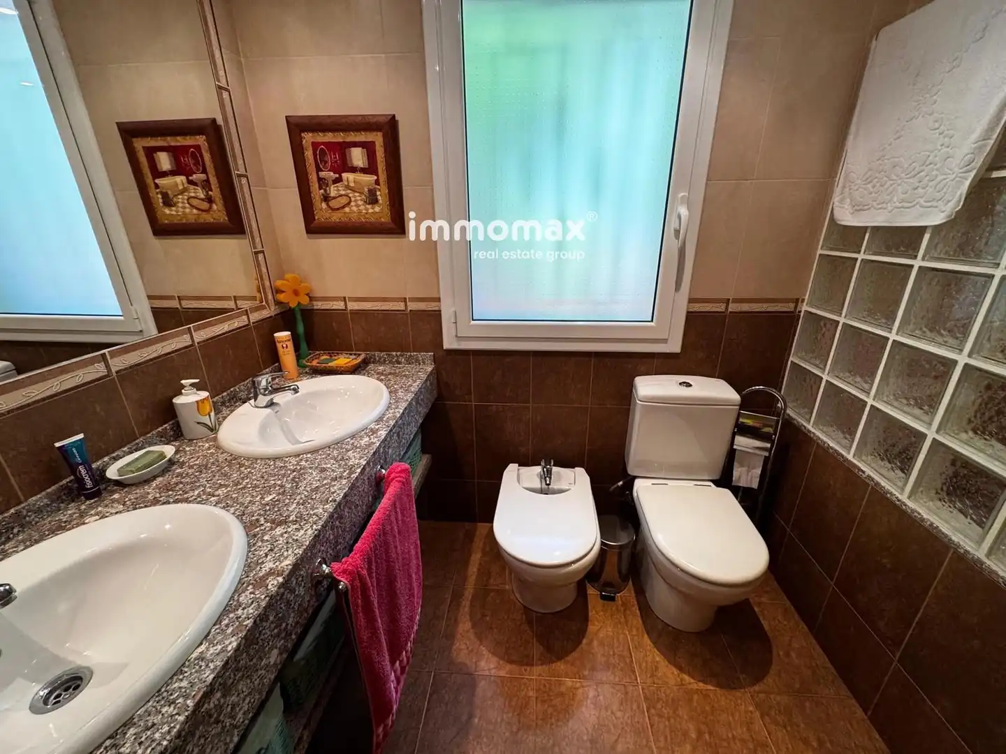 Baño de Casa o chalet en venta en Vallirana con Aire acondicionado, Calefacción y Terraza