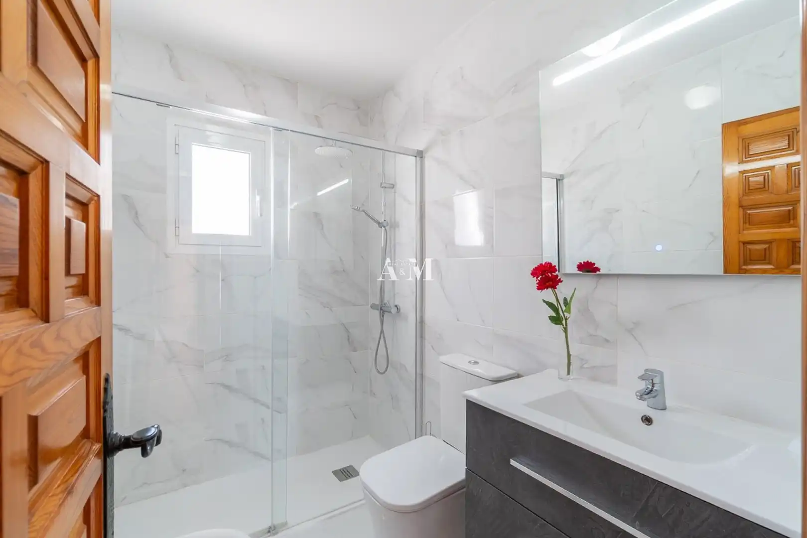 Bathroom of Houses for rent in Orihuela  with Air Conditioner, Private garden and Terrace