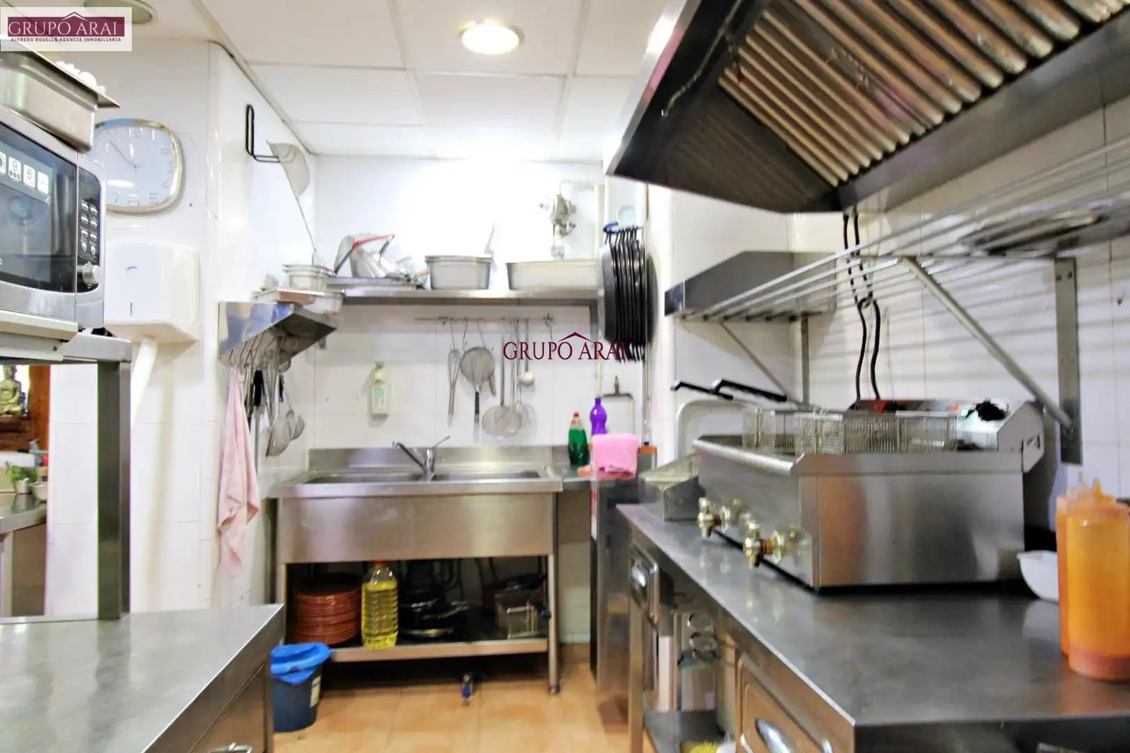 Cocina de Local en traspaso en San Vicente del Raspeig / Sant Vicent del Raspeig con Aire acondicionado y Terraza
