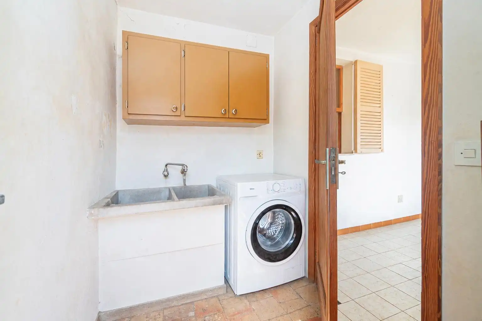 Cuina de Pis en venda en  Palma de Mallorca amb Aire condicionat, Jardí privat i Terrassa