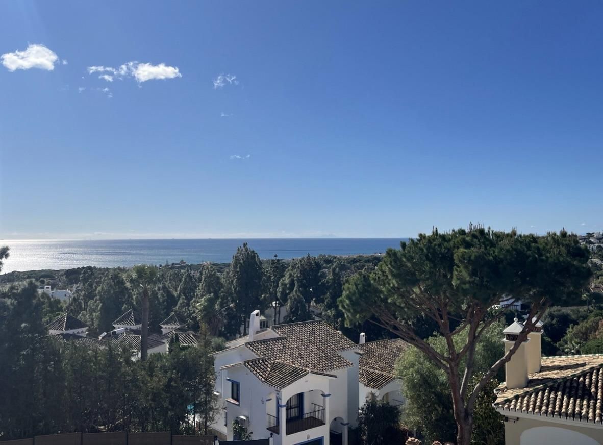 Exterior view of Single-family semi-detached for sale in Mijas  with Air Conditioner, Terrace and Storage room