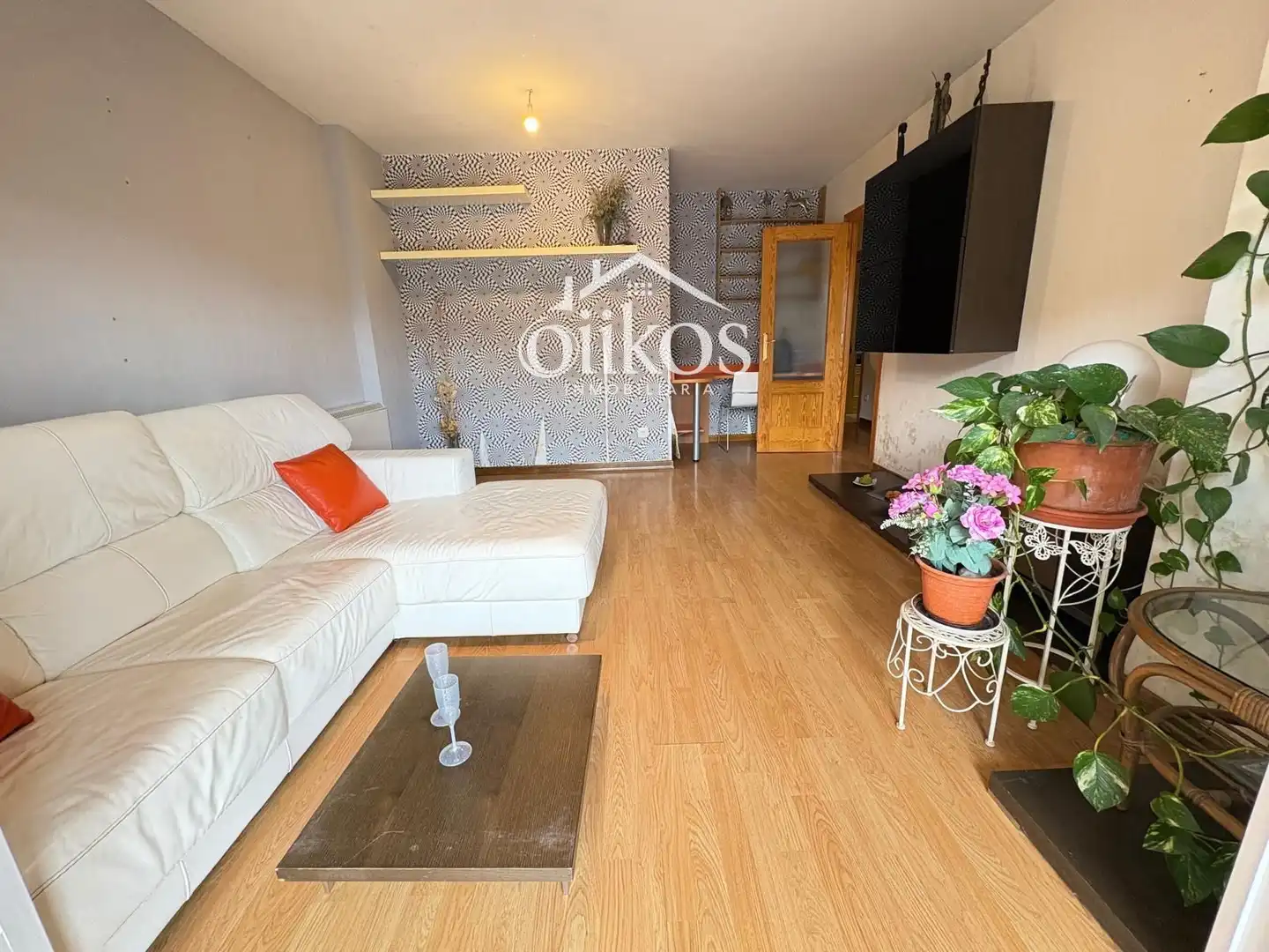 Sala de estar de Piso en venta en Terradillos con Calefacción, Trastero y Amueblado