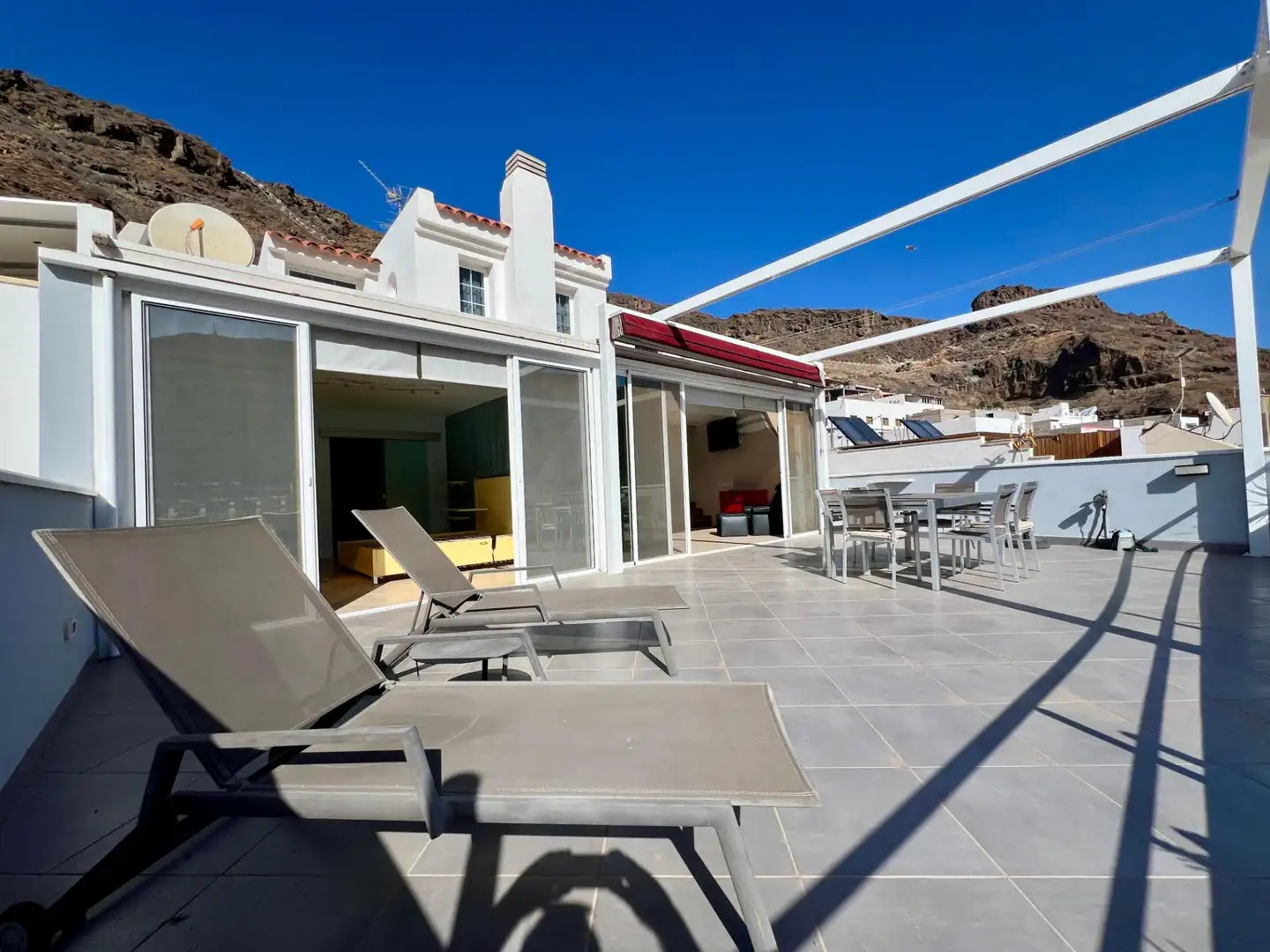 Terrassa de Casa o xalet en venda en Mogán amb Aire condicionat i Terrassa