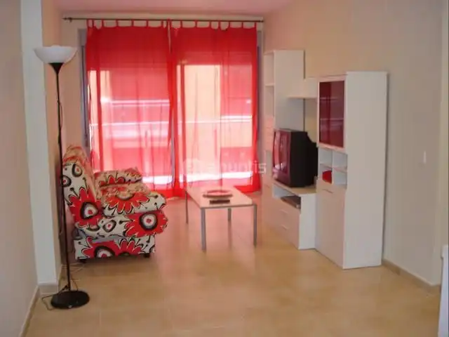 Sala d'estar de Pis de lloguer en Peñíscola / Peníscola amb Aire condicionat, Calefacció i Terrassa