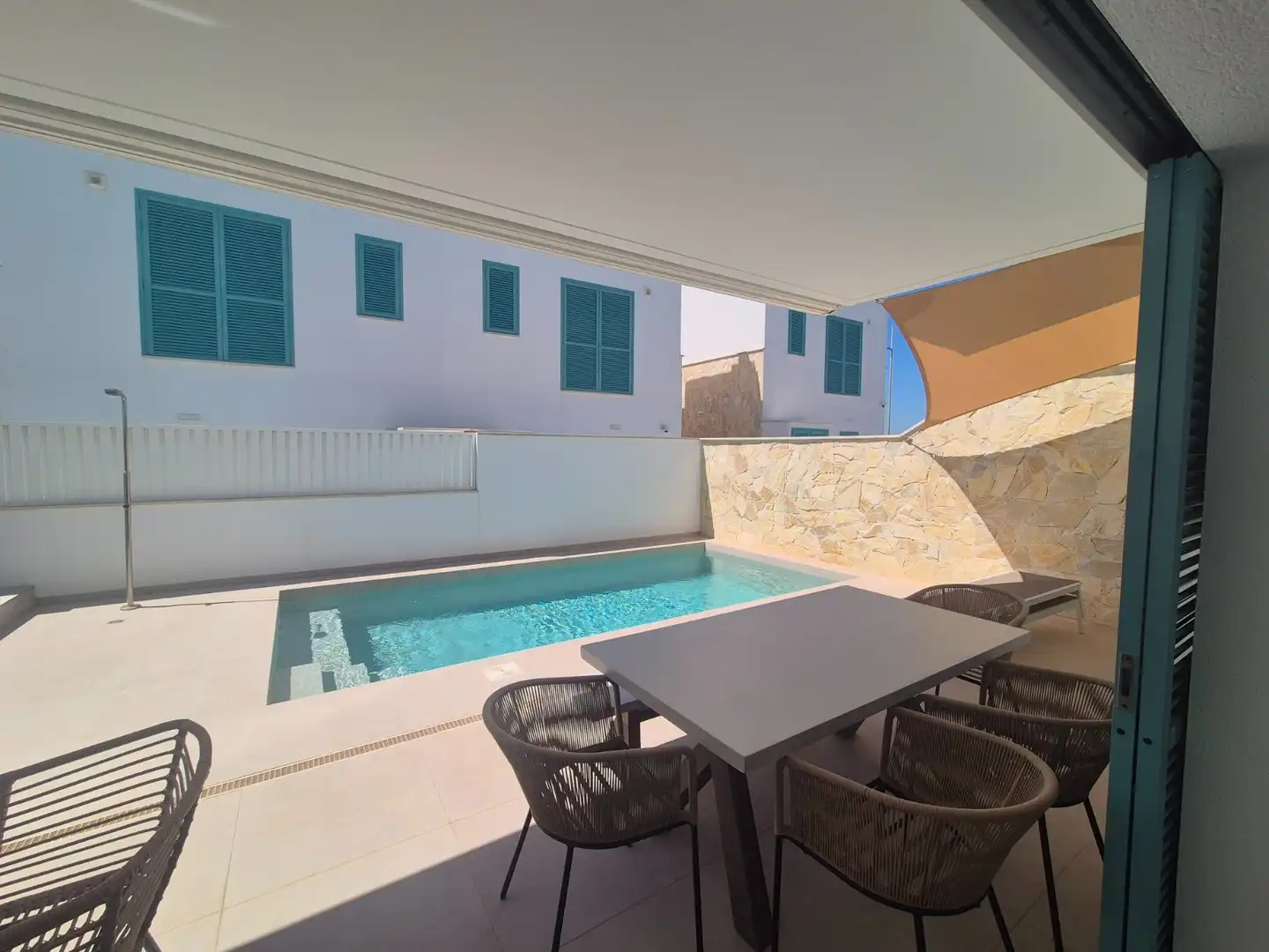 Terraza de Casa o chalet en venta en Pilar de la Horadada con Aire acondicionado, Jardín privado y Terraza