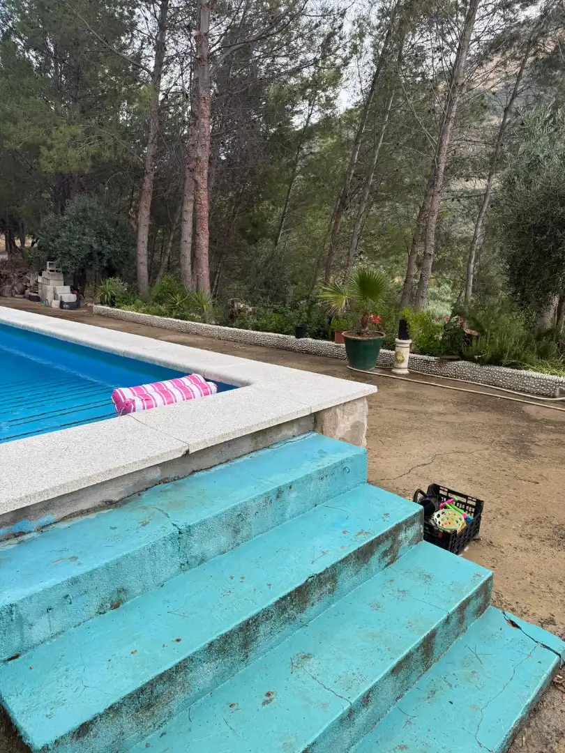 Schwimmbecken von Country house zum Verkauf in Jaén mit Privatgarten, Terrasse und Schwimmbad
