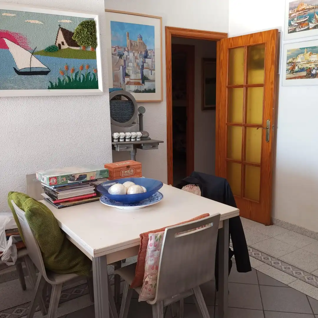 Comedor de Piso en venta en Cullera con Jardín privado, Terraza y Amueblado