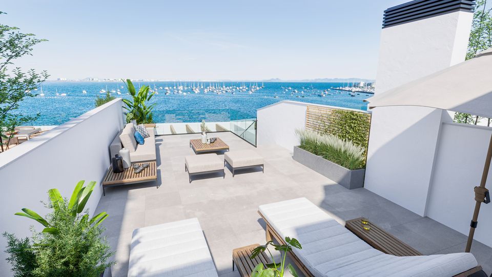 Terrace of Study for sale in San Pedro del Pinatar  with Community pool
