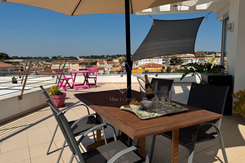 Terrace of Duplex for sale in L'Escala  with Air Conditioner, Terrace and Storage room