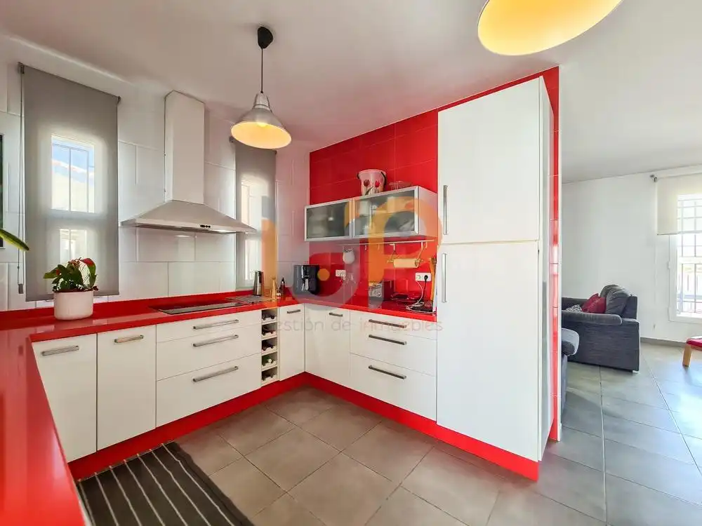 Cocina de Casa o chalet en venta en Huércal-Overa con Aire acondicionado, Calefacción y Terraza