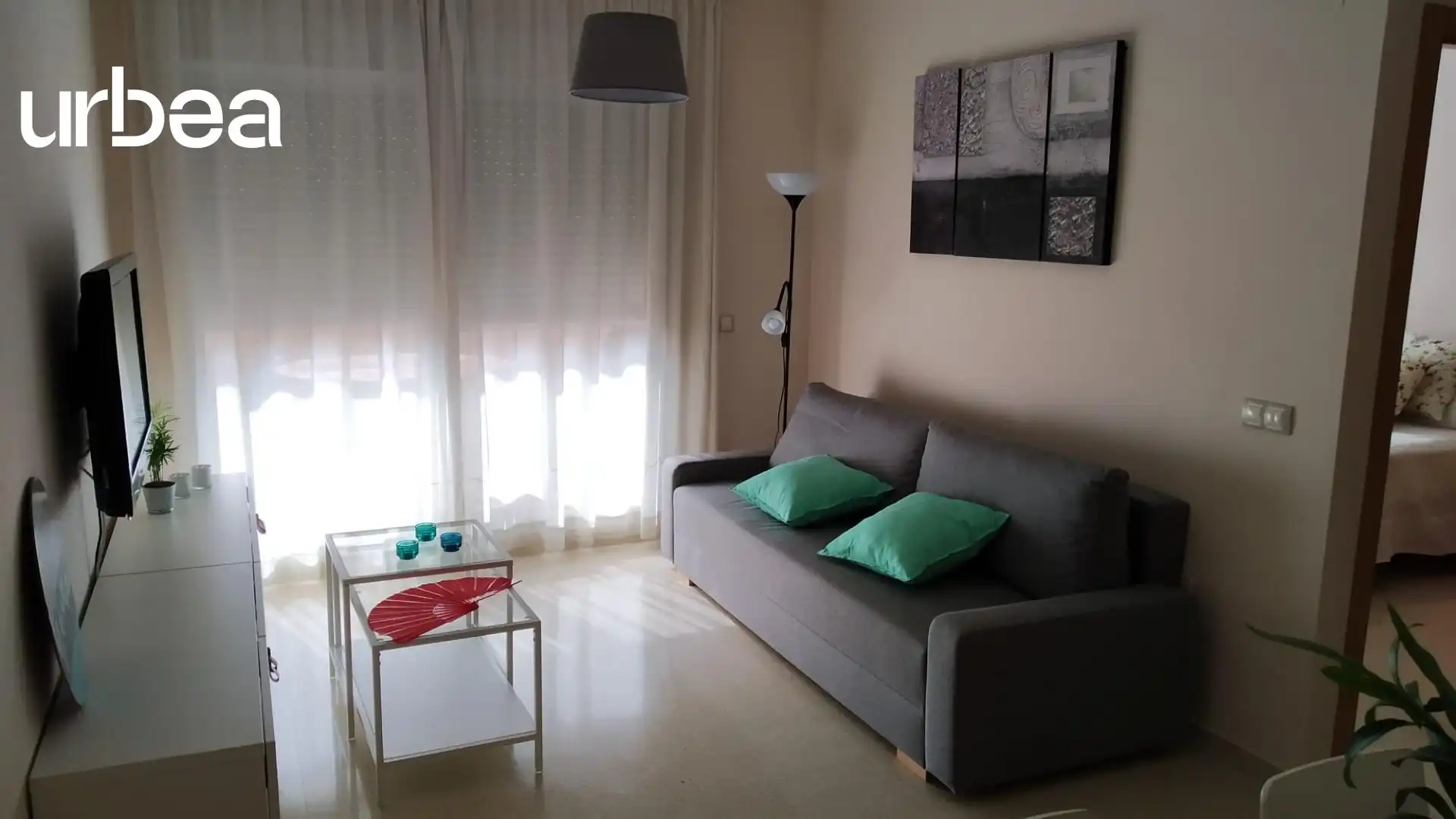 Wohnzimmer von Wohnungen zur Miete in Torrox mit Klimaanlage und Gemeinschaftspool