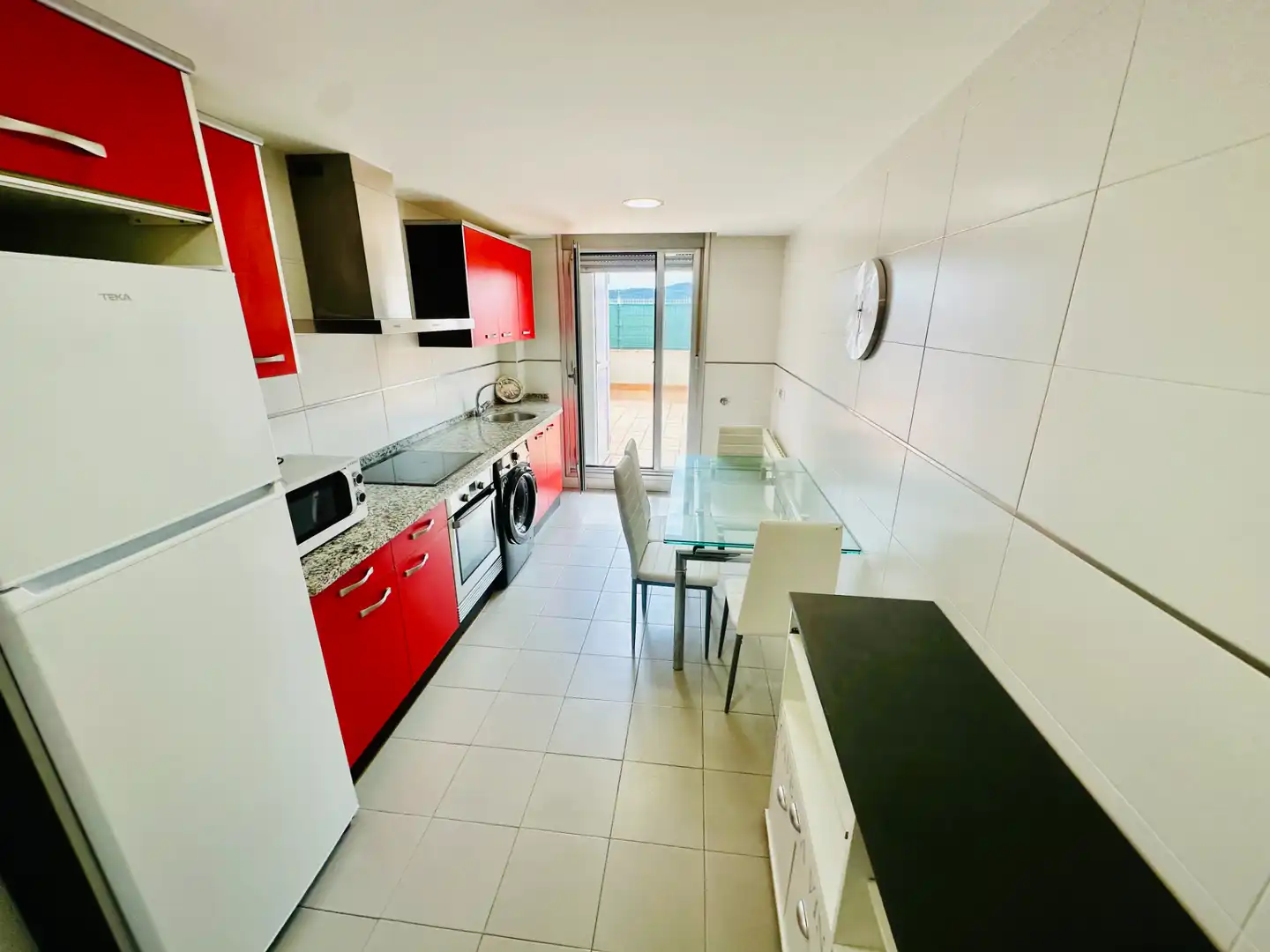 Kitchen of Apartments for rent in León Capital   with Heating, Parquet flooring and Terrace