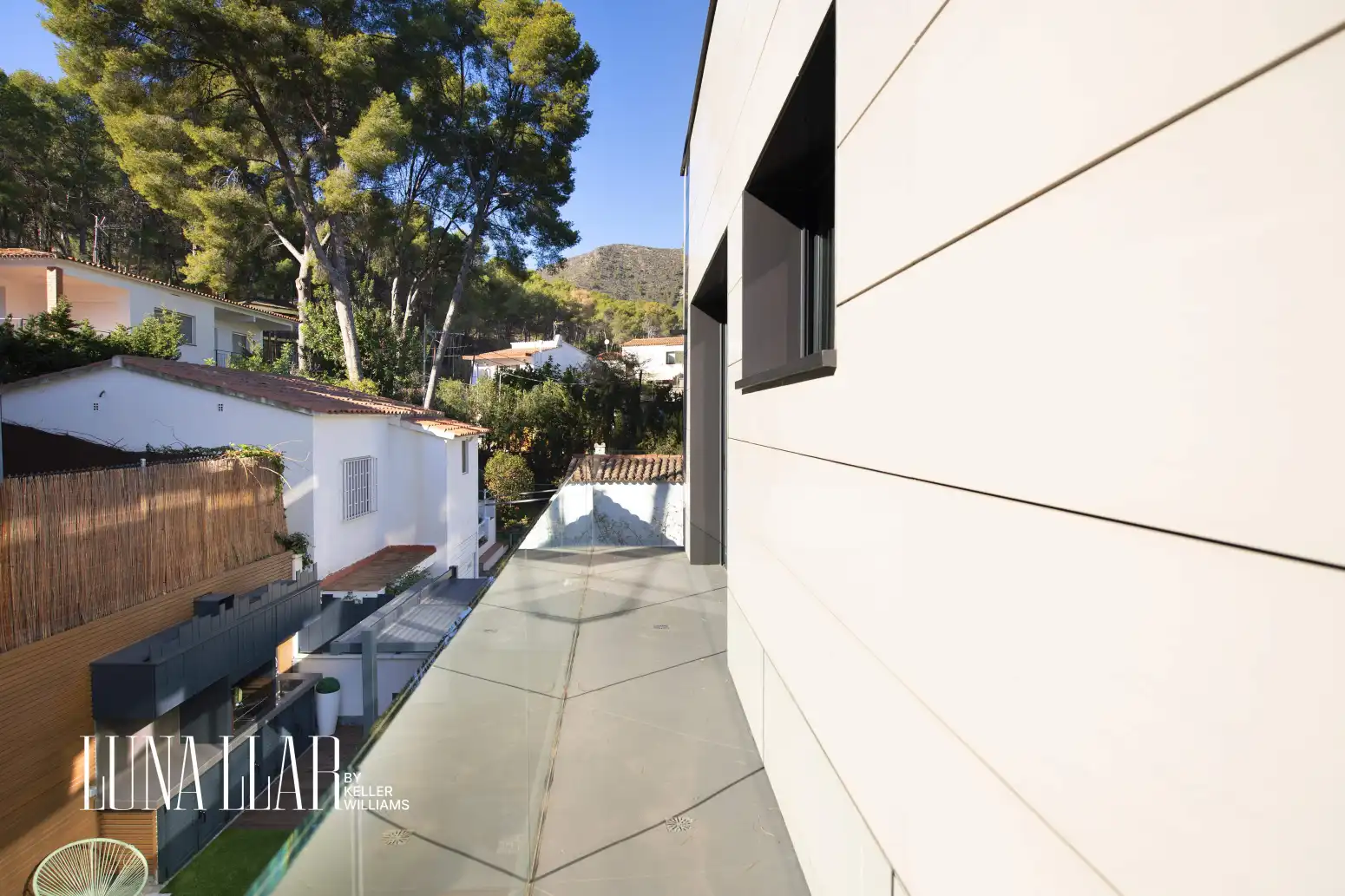 Exterior view of Houses for sale in Castelldefels  with Heating