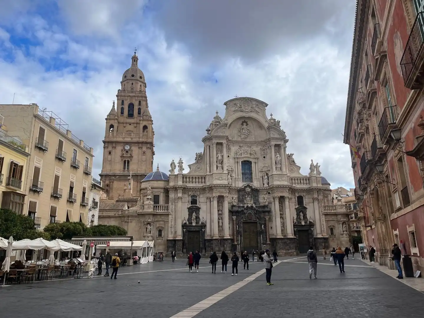Vista exterior de Piso en venta en Murcia con Aire acondicionado, Calefacción y Terraza