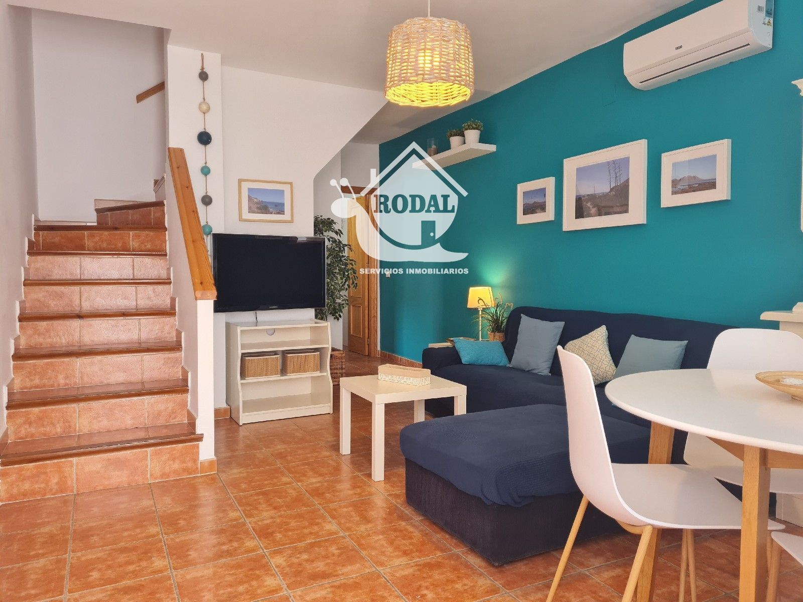 Sala de estar de Dúplex en venta en Níjar con Aire acondicionado, Calefacción y Terraza