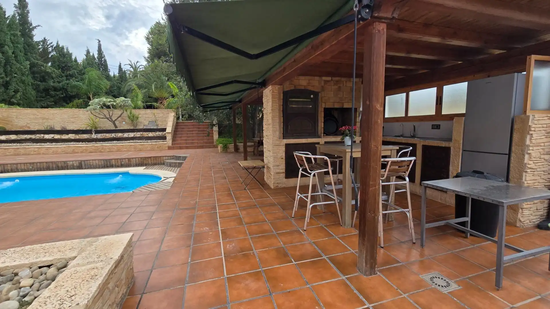 Terraza de Casa o chalet en venta en Partidas de Alicante