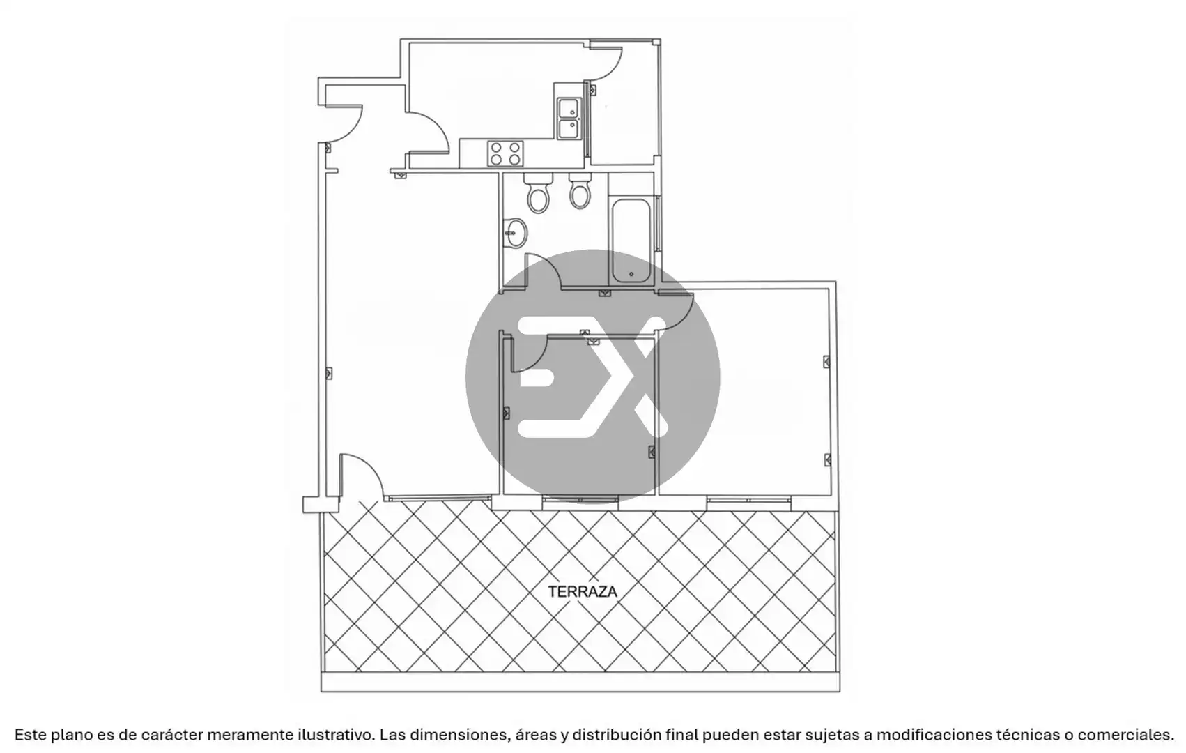 Ático en venta en Castelldefels con Aire acondicionado, Calefacción y Terraza
