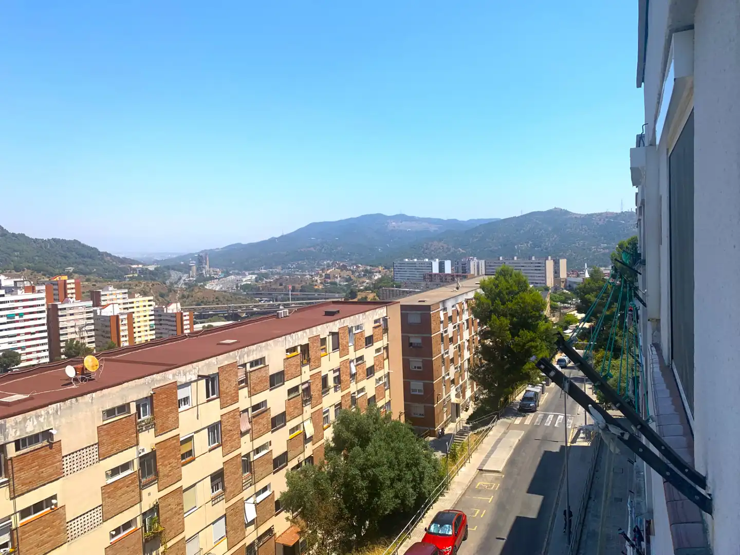 Vista exterior de Ático en venta en Barcelona con Lavadora