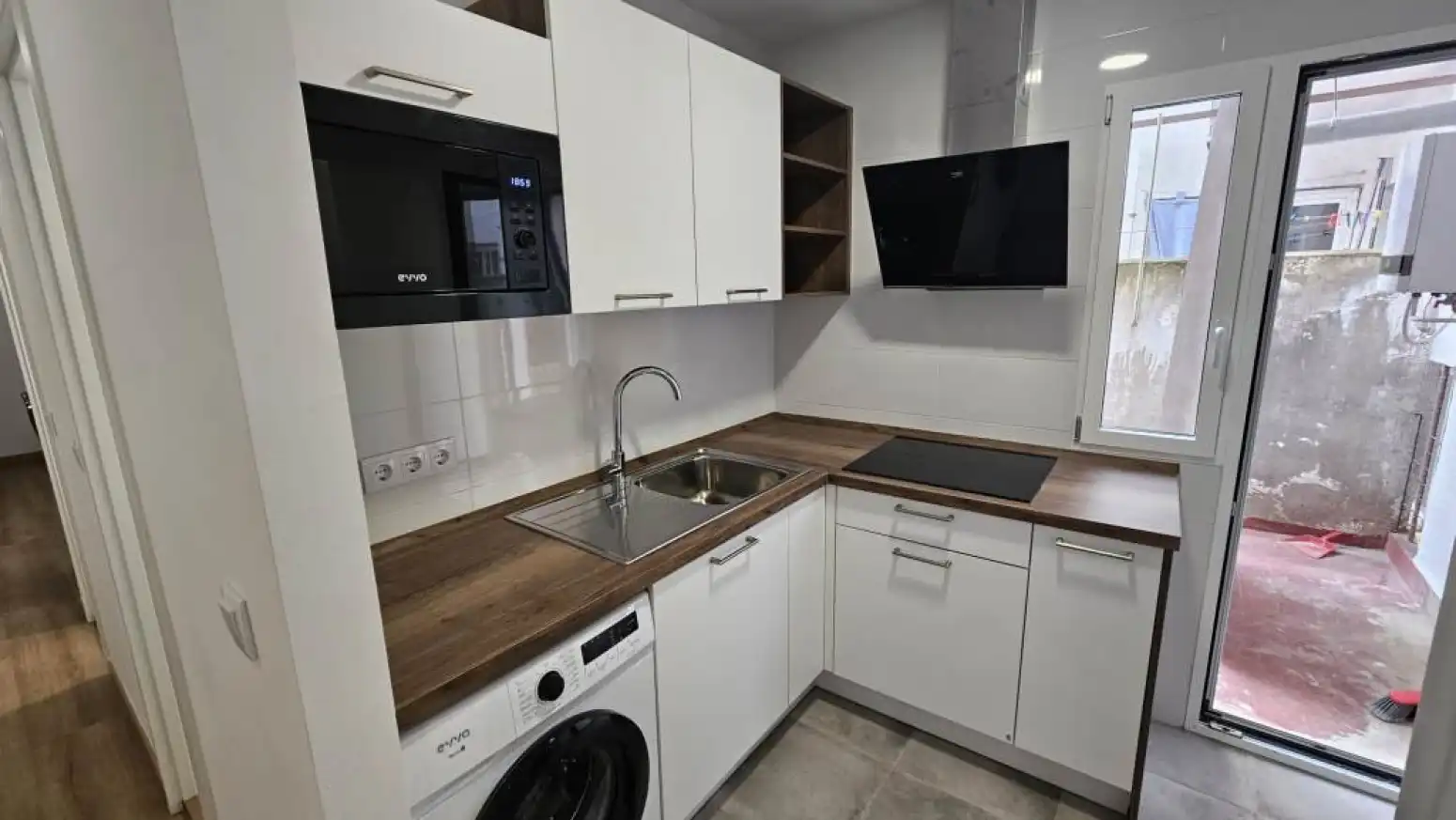 Küche von Wohnung zur Miete in Salamanca mit Heizung, Möbliert und Balkon