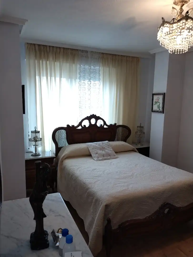 Bedroom of Flat for rent in Bembibre  with Heating, Parquet flooring and Storage room