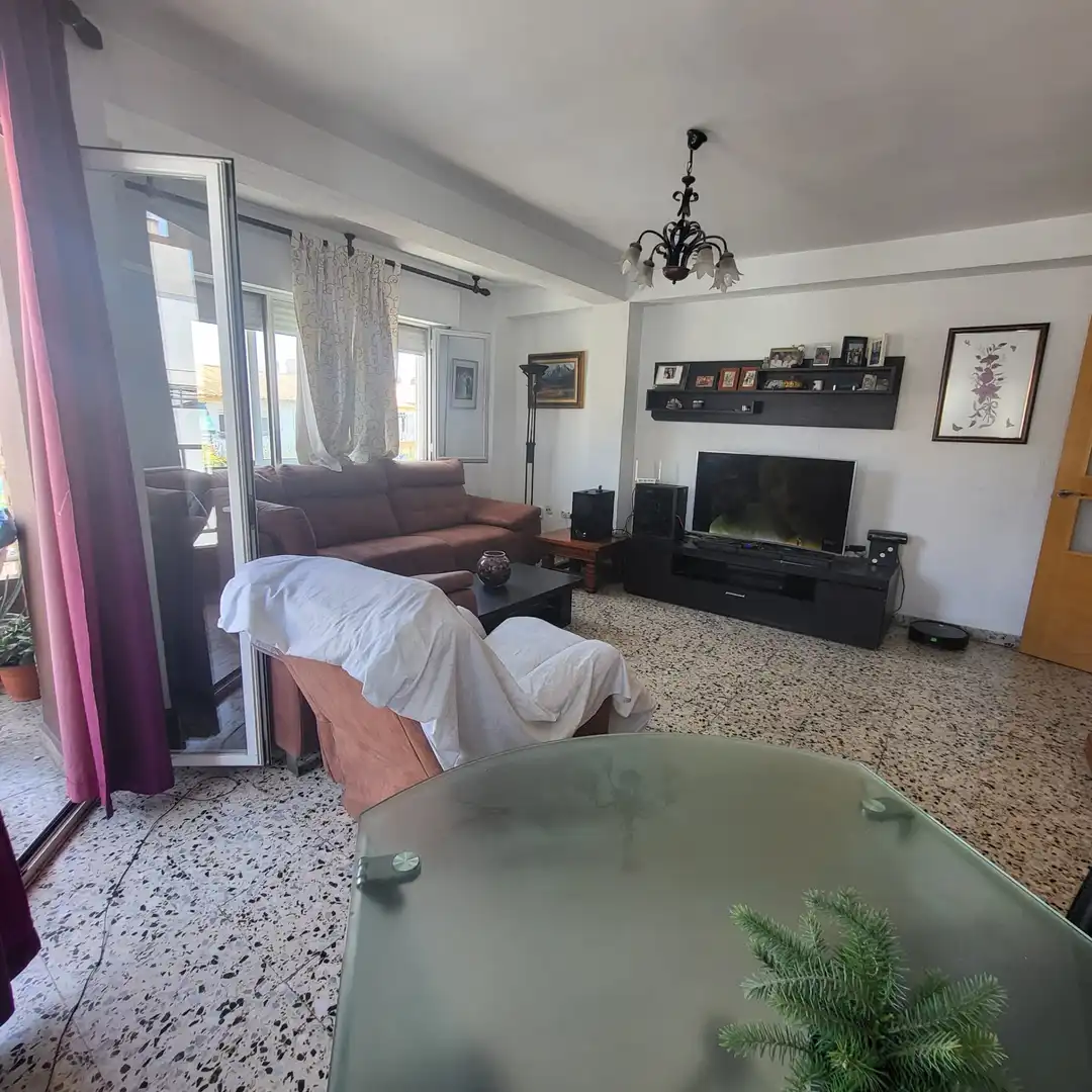 Sala d'estar de Pis en venda en Vélez-Málaga amb Aire condicionat, Terrassa i Traster