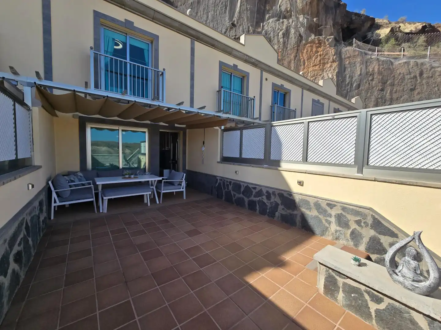 Terraza de Dúplex de alquiler en Mogán con Aire acondicionado, Terraza y Amueblado