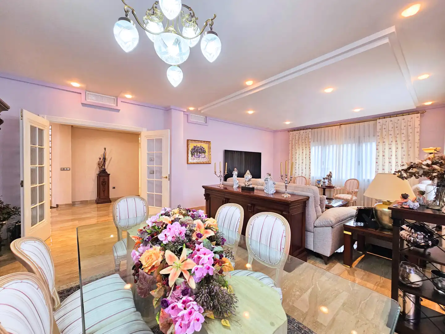 Sala de estar de Casa o chalet en venta en Cartagena con Aire acondicionado, Calefacción y Jardín privado