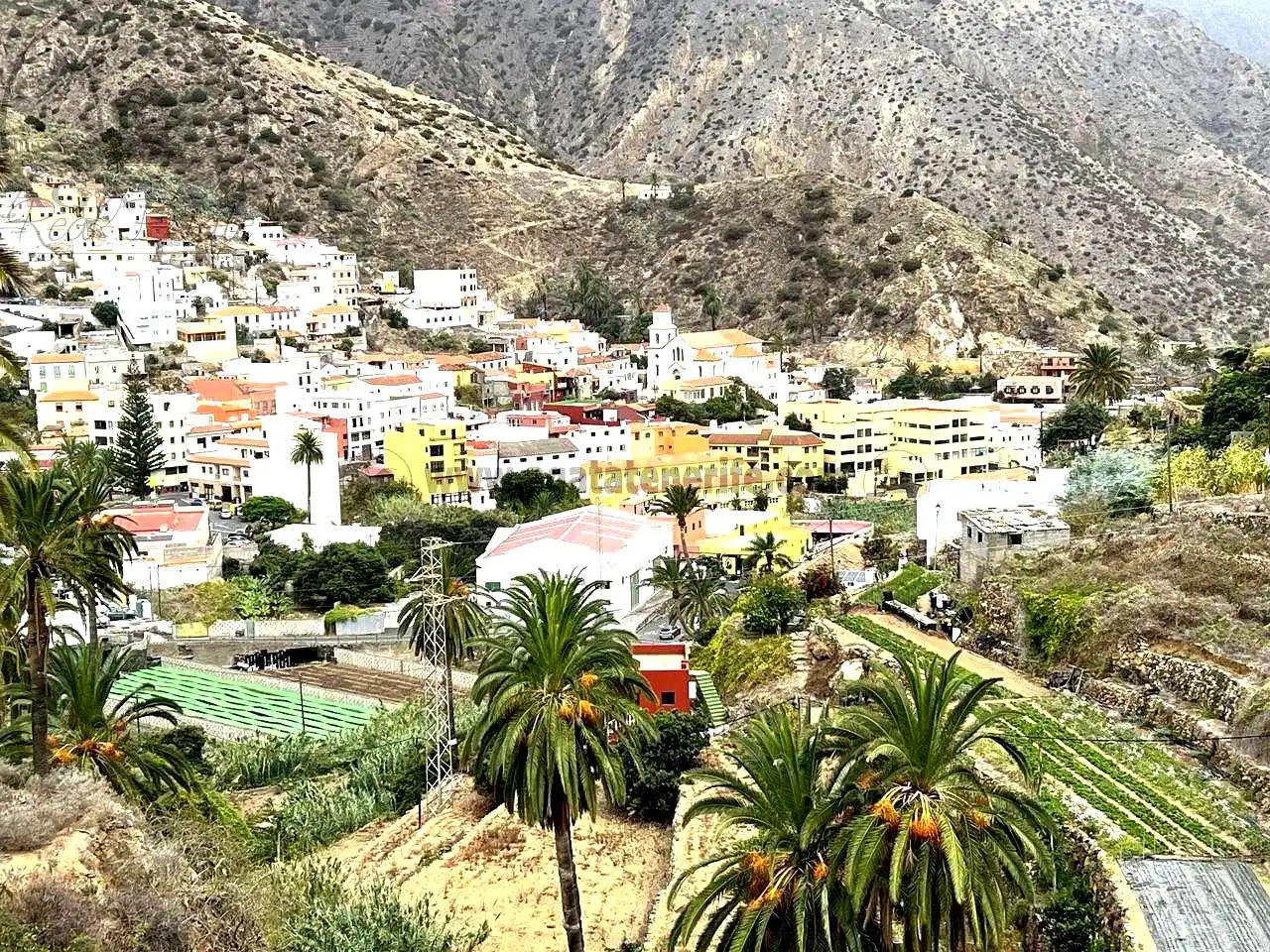 Vista exterior de Finca rústica en venta en Vallehermoso con Aire acondicionado, Calefacción y Jardín privado