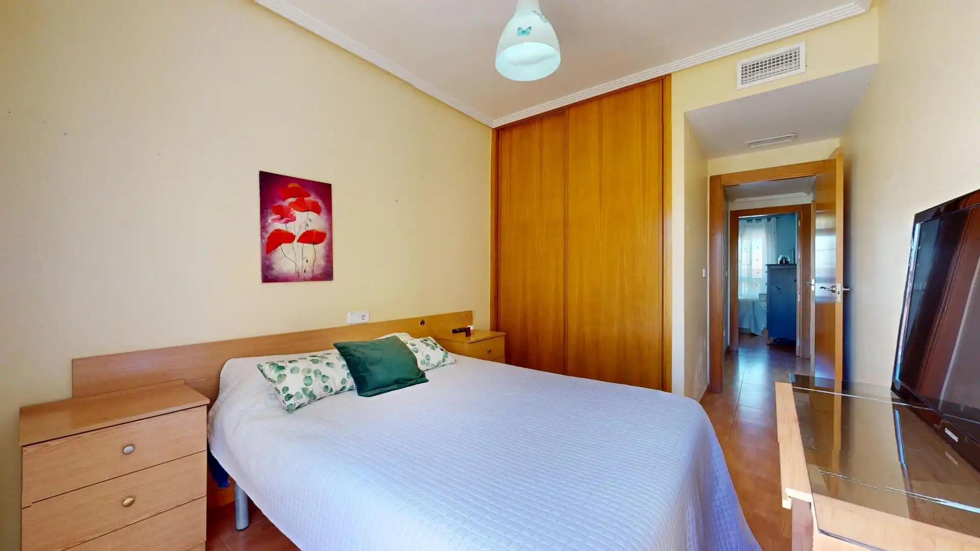Dormitori de Apartament en venda en Los Alcázares amb Aire condicionat, Calefacció i Terrassa