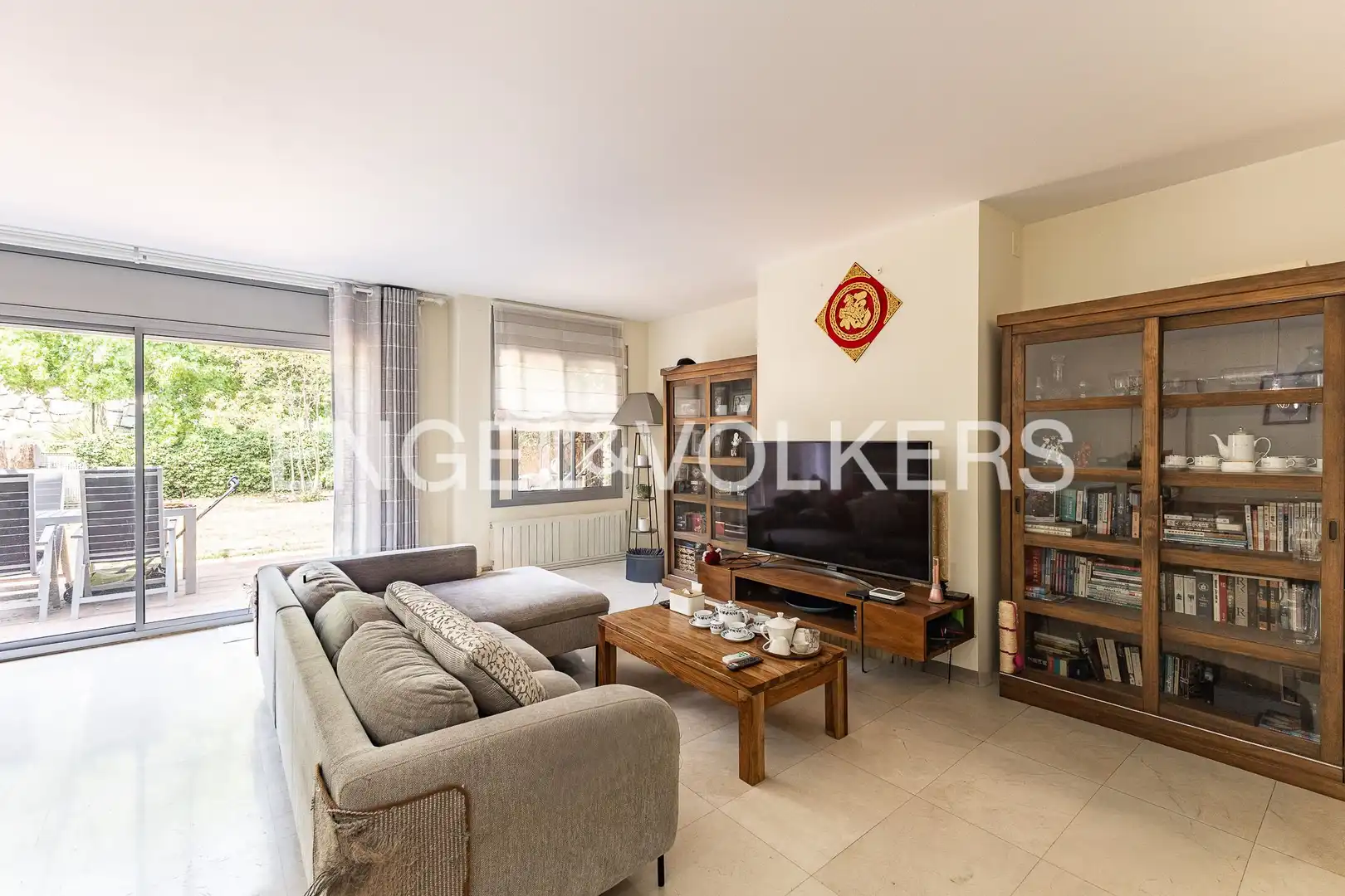 Vista exterior de Casa adosada en venta en Cabrils con Calefacción, Jardín privado y Terraza