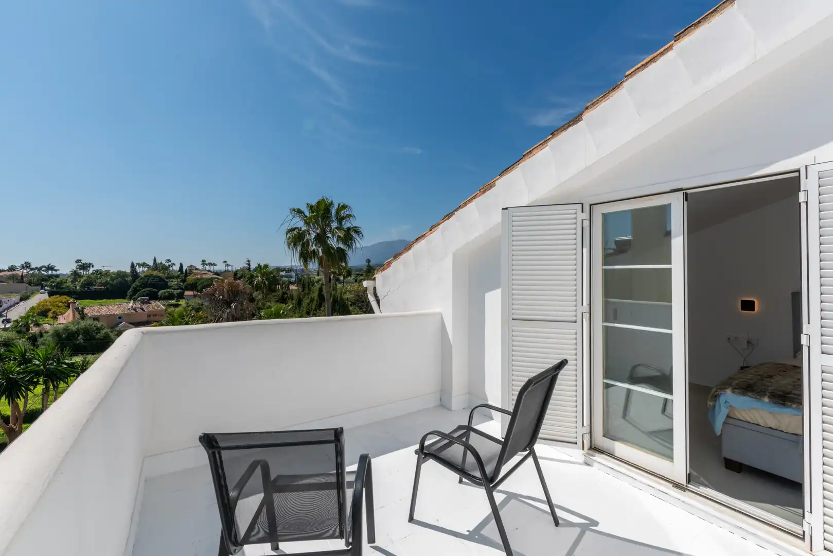 Terraza de Casa o chalet en venta en Estepona con Aire acondicionado, Jardín privado y Terraza