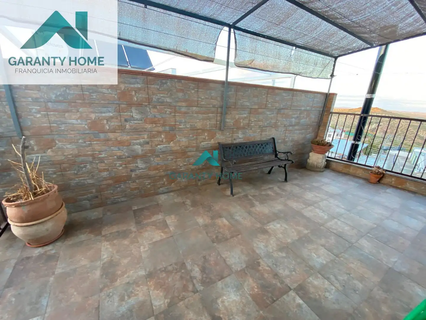 Terraza de Casa adosada en venta en Villardompardo con Aire acondicionado, Jardín privado y Terraza