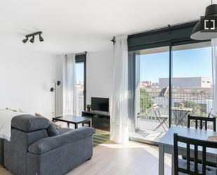 Living room of Flat to rent in L'Hospitalet de Llobregat  with Air Conditioner, Heating and Furnished