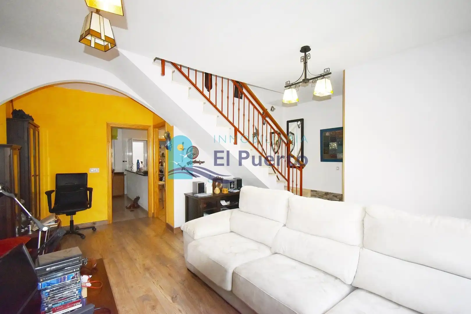 Living room of Duplexes for sale in Mazarrón  with Air Conditioner and Furnished