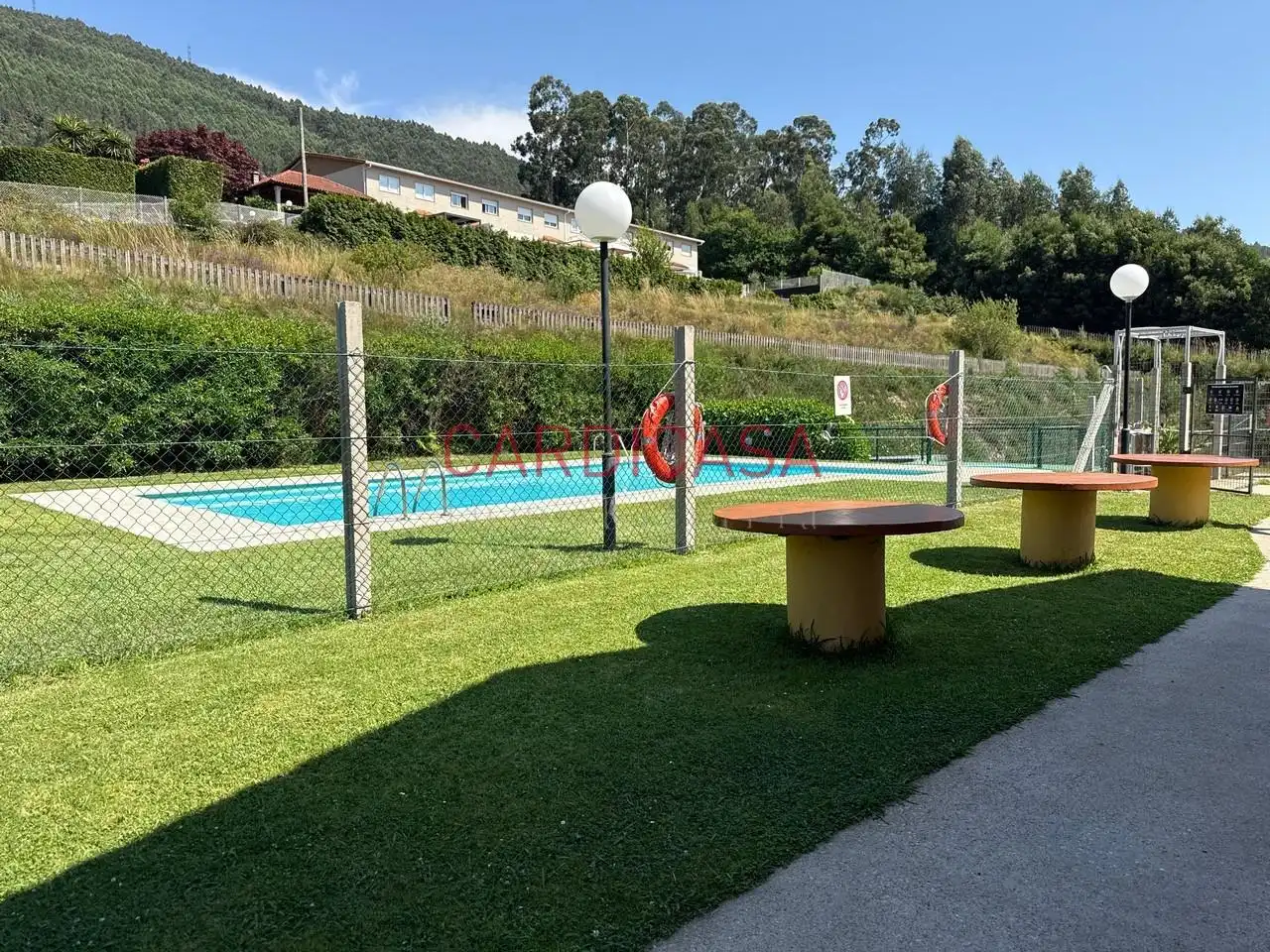 Piscina de Casa o xalet en venda en Mos amb Calefacció, Jardí privat i Terrassa