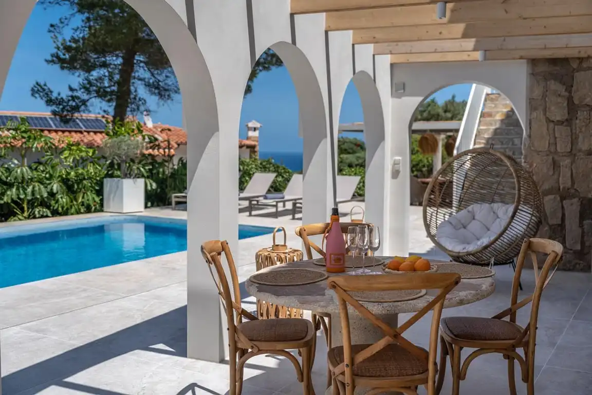 Terrassa de Casa o xalet de lloguer en Jávea / Xàbia amb Aire condicionat, Traster i Piscina