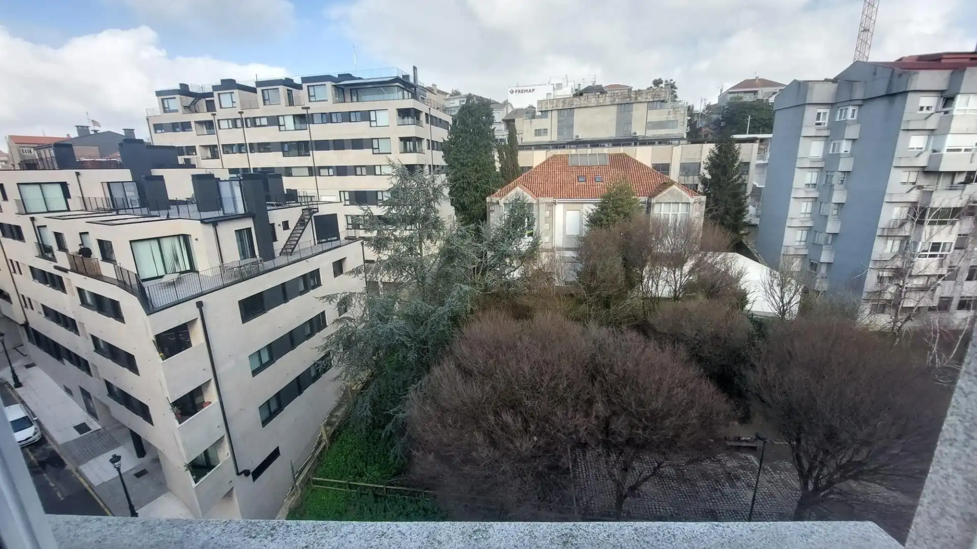 Exterior view of Flat for sale in Vigo   with Heating, Parquet flooring and Storage room
