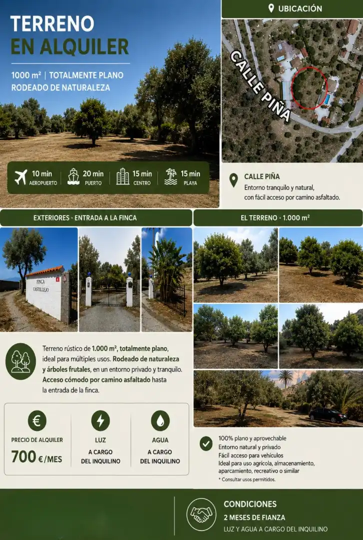 Terreno rustico in affitto a El Romeral - Peñón de Zapata, imagen 10