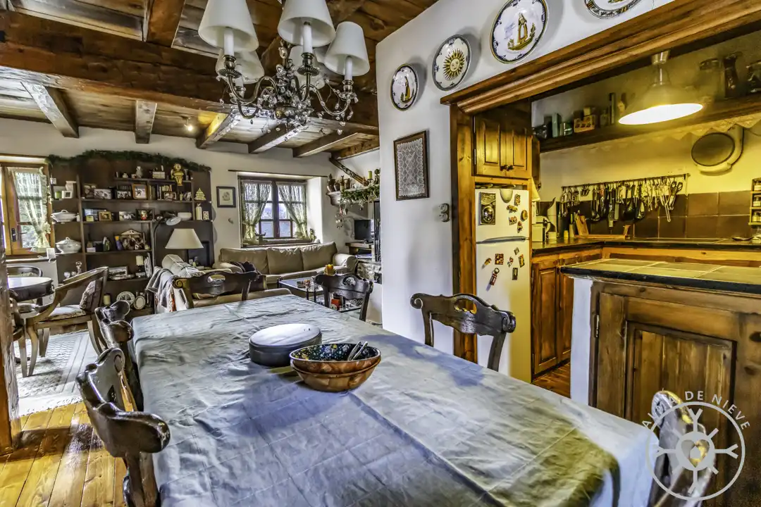 Kitchen of Detached homes for sale in Naut Aran  with Terrace and Furnished