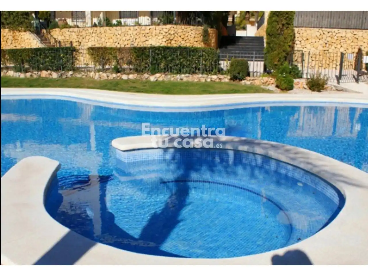 Piscina de Piso de alquiler en Altea