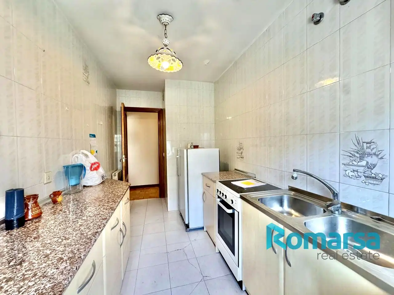 Cocina de Piso en venta en Ávila con Calefacción, Parquet y Trastero