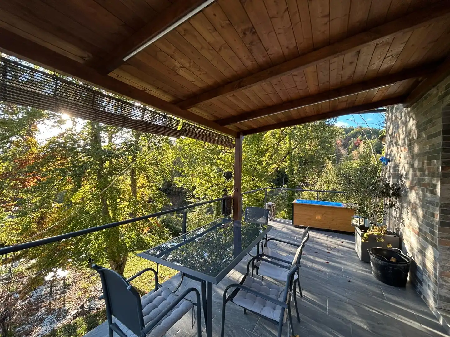 Terrassa de Casa o xalet en venda en Camprodon amb Jardí privat, Terrassa i Moblat
